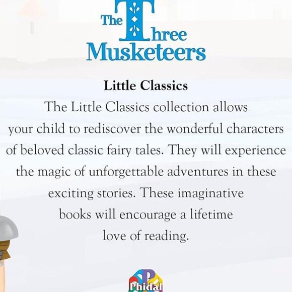 Lot of 2 Little Classics Books for Children: The Three Musketeers, King Midas - Picture 3 of 4